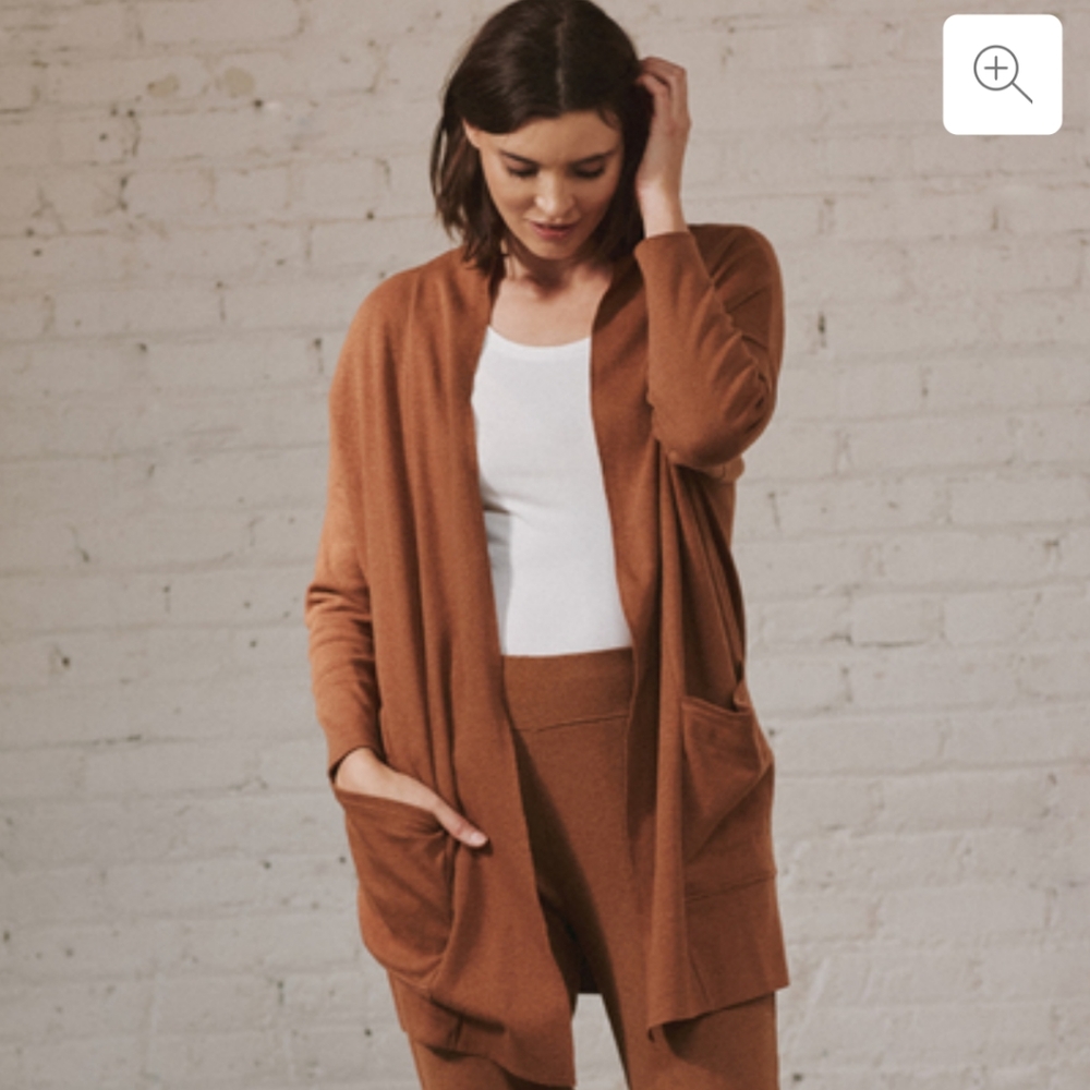PACT ORGANICS Airplane Cardigan S/M